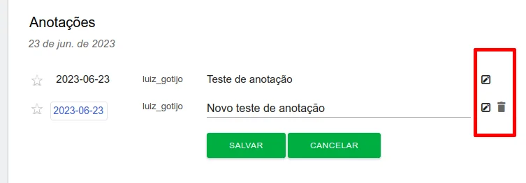 Create annotation