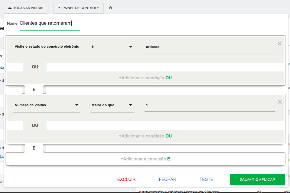 Segmento cliente