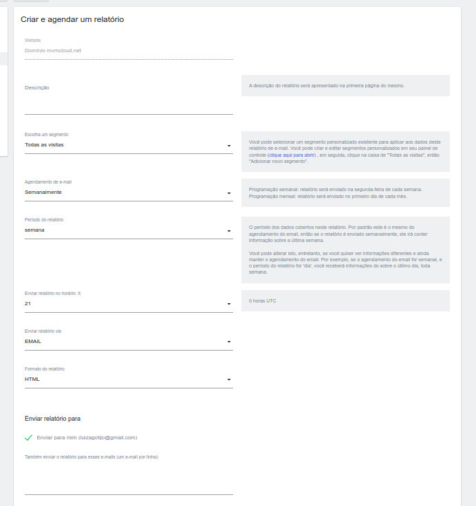 Create and schedule reports