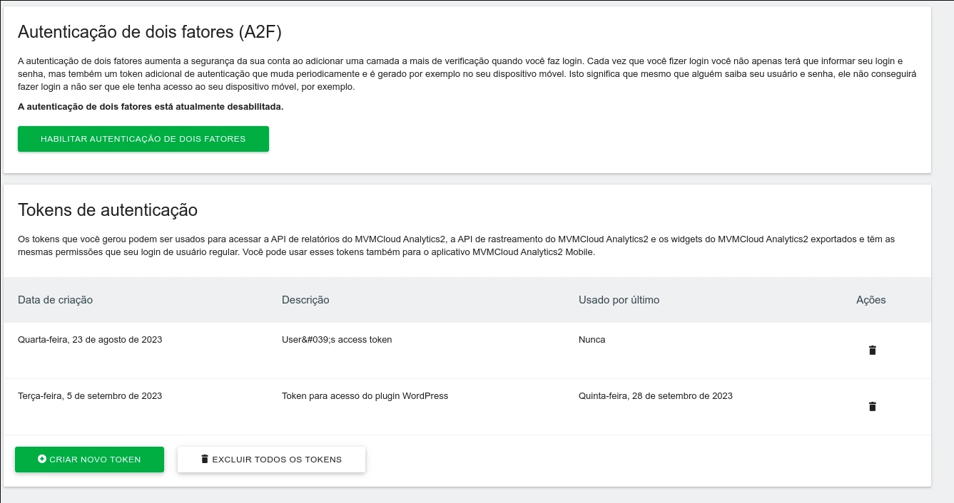 Create access token