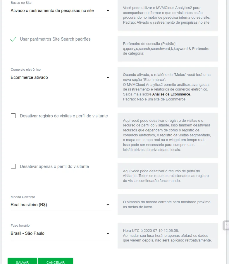 Manage sites