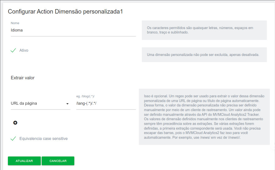 Extração de idioma de URL