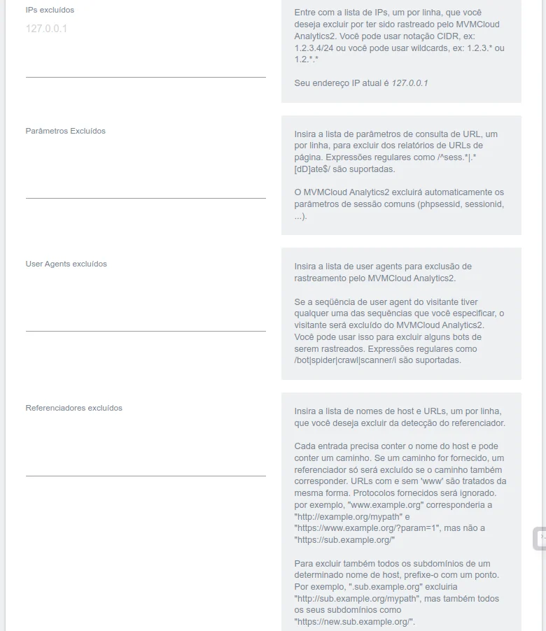 Gerenciar sites